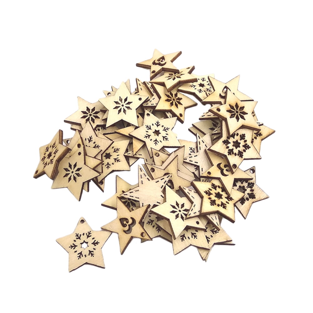 FAZHBARY 105-Piece Resin Stars - Flatback No Holes, Mini Plastic Craft Embellishments For DIY