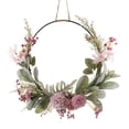 thumbnail image 1 of NUOLUX Wreath Door Front Decor Wreathshanging Home Valentines Autumn Christmas Outside Day Festival Summer Decorations Peony, 1 of 6