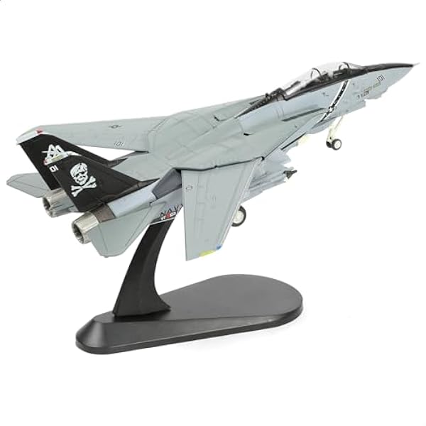 Tiuimk F-14 Tomcat 1:100 – Avion Militaire En Alliage, Maquette Déco Super Réaliste, Cadeau Collector Pour Passionnés D’aviation