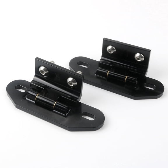 NURATIT 1 Pair Billet Aluminum Rear Hatch Hinges Black Finish for 1982-1992 Camaro Firebird Models Direct Replacement Hatch Hinges