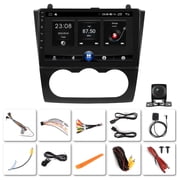 NURATIT 2+64G Android 14 Double Din Car Stereo for Nissan Altima 2008-2012 with 9 Inch Touchscreen Radio Built-in Carplay/Android Auto/GPS/Bluetooth/FM/AUX-in