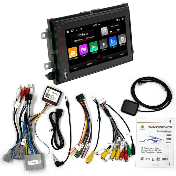 NURATIT 2+64G Android 15 Car Stereo Radio for Ford F150 20072014,7" HD Touchscreen, Wireless CarPlay & Android Auto, DSP Audio, GPS Navigation, Backup Camera