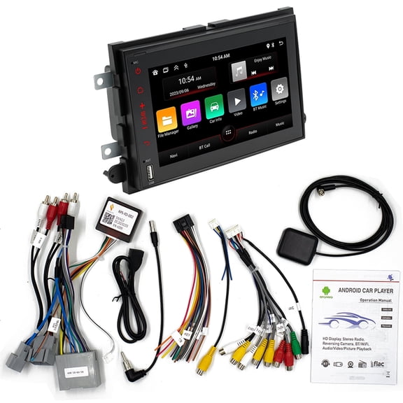 NURATIT 2+64G Android 15 Car Stereo Radio for Ford F150 20072014,7" HD Touchscreen, Carplay & Android Auto, DSP Audio, GPS Navigation, Backup Camera