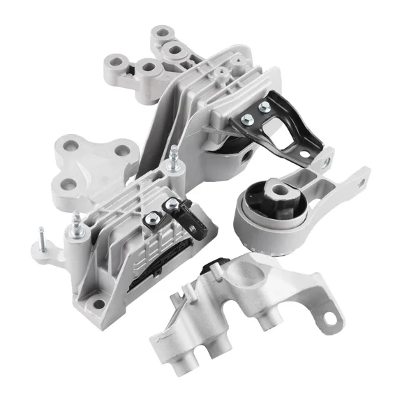 NURATIT 4PCS Engine Motor & Transmission Mount Kit Torque Strut Compatible with Chrysler Pacifica 2017-2024, Voyager 2020-2024 3.6L V6 Automatic, Replace 68485537AA 68224744AB 68224746AD 68224742AA