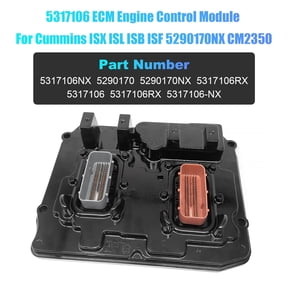 NURATIT ECM Engine Control Module Part Number 5317106 Replacement for Cummins ISX ISL ISB ISF Engines 5290170NX CM2350