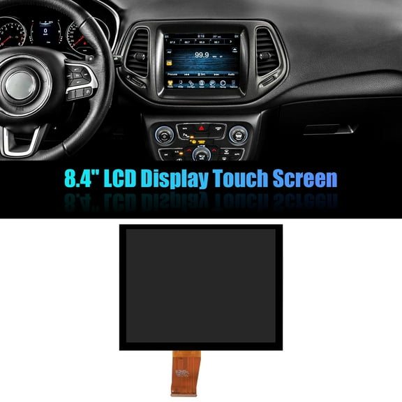 NURATIT 8.4" Replacement Uconnect 4C UAQ LCD Display Touch Screen Radio Navigation For 2018-2020 Jeep Grand Cherokee Summit Limited Trailhawk SRT & Cherokee