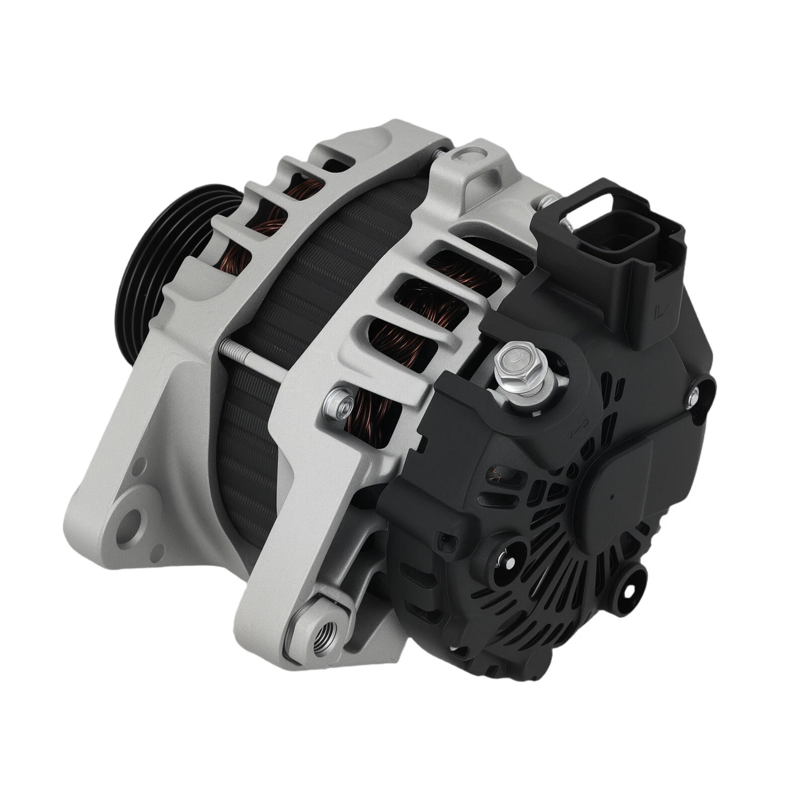 NURATIT Alternator for Hyundai Sonata 2015 2016 2017 2018 2019 Santa Fe 2019-2020, for:-Kia Optima 2016-2020 Sorento 2015-2020, 2.0L 2.4L L6 12V 150Amp 6 Grooves, OE# 37300-2G061 373002G061