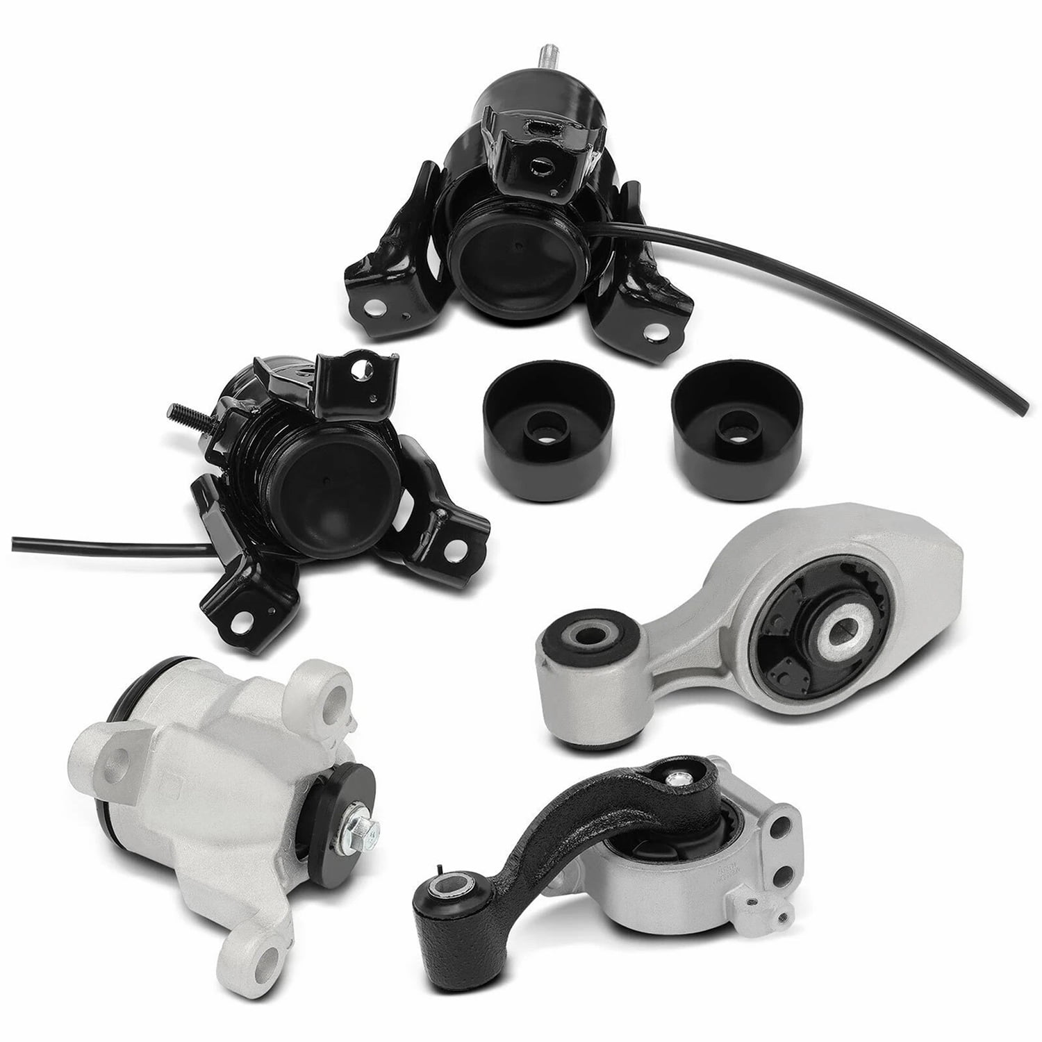 NURATIT Engine Motor Mount Set 5PCS Compatible with 2013-2018 Nissan Altima 3.5L, 2015-2023 Maxima, 2017-2021 Pathfinder V6, Hydraulic, Replaces A4355HY A4356HY A4365HY A7386 A7381