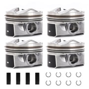 NURATIT Engine Pistons and Rings Kit for 2017-2022 Hyundai Elantra Kia Forte Soul G4NH 2.0L Engine Complete Piston Ring Set with Pins and Clips