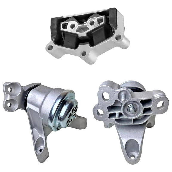 NURATIT For 2020-23 Ford Explorer 2.3L RWD AUTO Engine & Transmission Mount Kit 3X