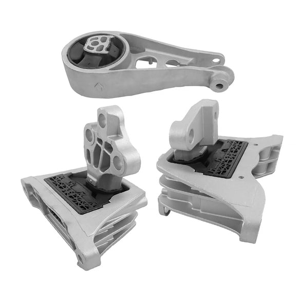 NURATIT For Chevrolet Equinox/GMC Terrain 1.5L FWD 2018-2023 Motor & Trans Mount Set