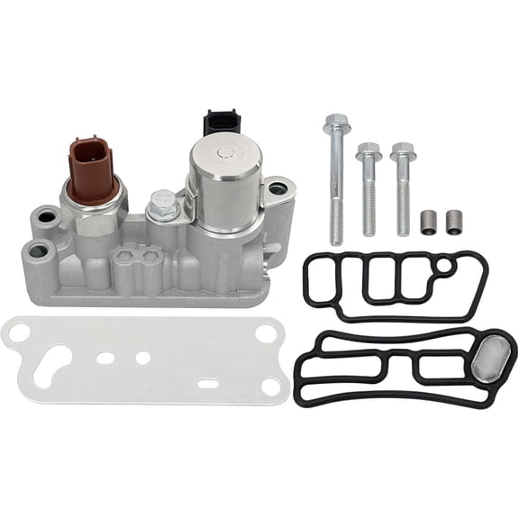 NURATIT VVT Solenoid Variable Valve Timing Solenoid Compatible with Honda Acura Odyssey Pilot Accord Crosstour 3.5L V6 Replace 918-056 15810-R70-A03 15810-R70-A04