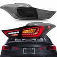 thumbnail image 1 of NURATIT LED Smoked Tail Lights Compatible for [Hyundai Elantra 2011-2016 ] Rear Tail Lamps Assembly with Dynamic Animation Running Light, Sequential Turn Signal, Not for Hatchback, 1 of 2