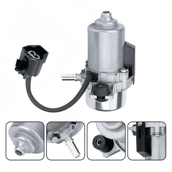 NURATIT Power Brake Booster Auxiliary Electric Vacuum Pump Compatible with Cadillac CTS STS Chevy Camaro Caprice HHR Volvo C30 S40 V50  Replaces# 20804130, 31317530, 009428081