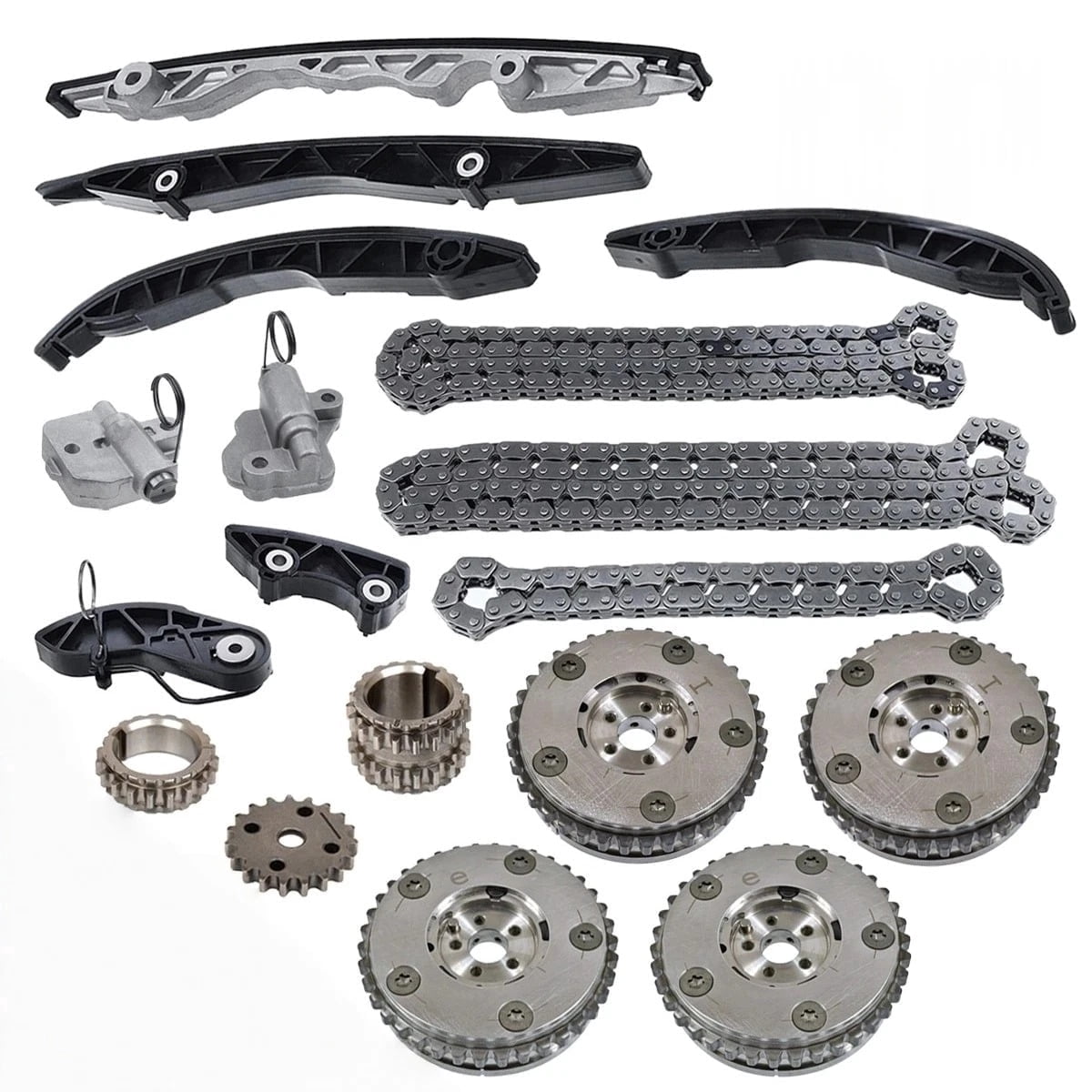 Cubic Inch Model NURATIT Timing Chain Kit with Cam Phaser Water Pump and Special Tools ...