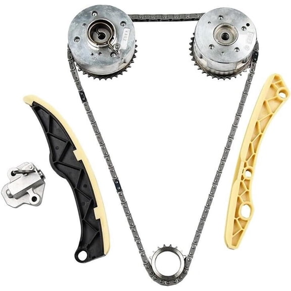 NURATIT Timing Chain Kit & VVT Gears for 2012-21 Hyundai Accent Kia Rio Soul 1.6L G4FC