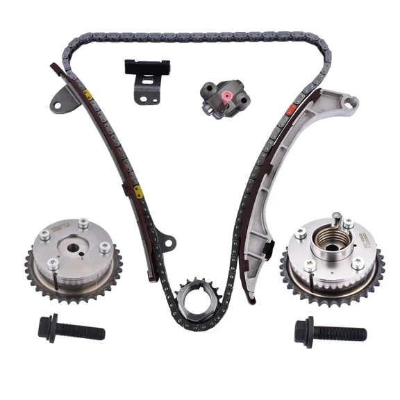 NURATIT Timing Chain VVT Gear Sprocket Kit Replacement for 2009-2014 Toyota Highlander Sienna Venza 2.7L RAV4 Camry 2.5L 13070-0V013