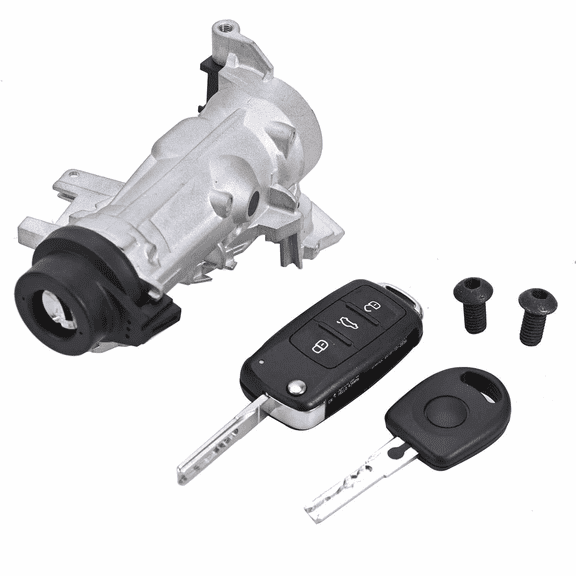 NURATIT VW JETTA 2006-2018 Ignition Switch Lock Cylinder Assembly with Remote Key Security System