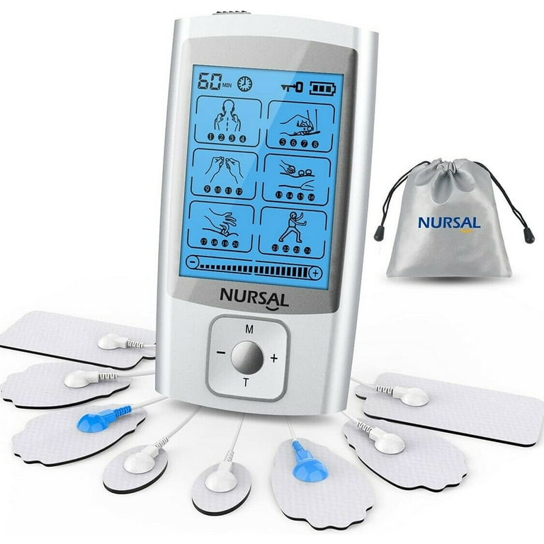 Electric Pulse Massager Tens Unit Muscle Stimulator Machine Therapy Pain  Relief