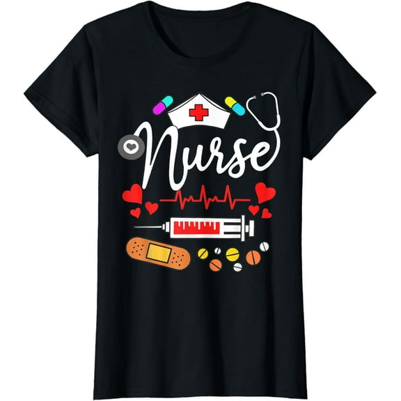 NURSE'S DAY Nurse Life NURSE WEEK 2024 Womens T-Shirt mens t shirt，black，women，funny，misfits，men，journey