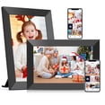 thumbnail image 1 of NUSICAN 10.1inch Uhale Digital Photo Frame, WiFi Picture Frames with HD Touch Screen, 32GB Memory, Share Photo Instantly Via Free APP, Best Gift for Mother's Day/Wedding/Graduation Ceremony (2Pack), 1 of 13