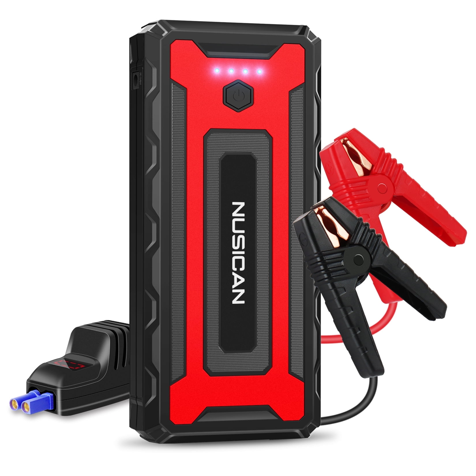 NUSICAN Portable Car Jump Starter, 2600A Peak 22000mAh Lithium