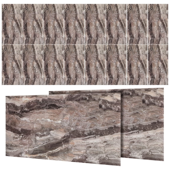 CTIRCHIU 20Pcs Waterproof Wall Panels Peel and Stick Marble Pattern for Kitchen and Bathroom