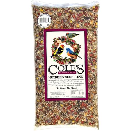 Coles Wild Bird Products, Bird Food Nutberry Suet Blend - 5lb.