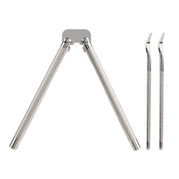 Mainstays 3-Piece Nutcracker Set with Picks, Stainless Steel