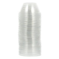 NUTEDOM 100Pcs Plastic Grow Domes for Hydroponic Plants