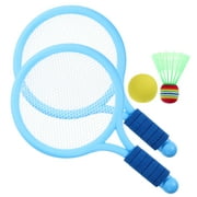NUTEDOM 2 Kids Outdoor Rackets for Badminton - Plastic Fitness Equipment