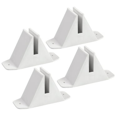 NUTEDOM 4pcs Pet Gate Support Feet Triangle Base for Indoor Fence