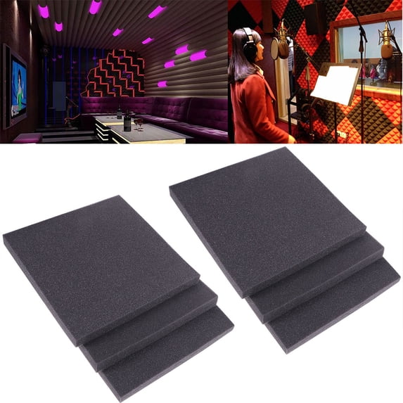 HINTRMENT Sound Deadening Mat Black 6Pack Transportation Packaging Materials