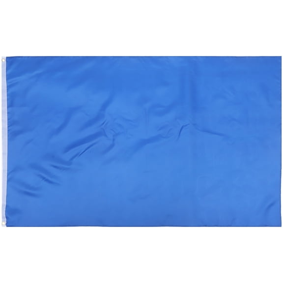 GOOHOCHY 1Pack Chic Garden Flag Decor Blue Polyester Banner for Courtyard Decoration