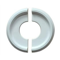 Decorative Ceiling Medallion for Home Lighting Fixtures Made of PU White