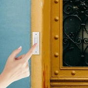 NUTEDOM Door Bell Ringer Button Self-resetting Button Doorbell Button Household Wired Door Bell Button