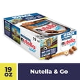 thumbnail image 1 of Nutella & GO! Chocolate Hazelnut Spread with Cocoa + Pretzel Sticks, 10 Snack Packs, 1.9 oz Each, 1 of 16