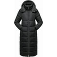 thumbnail image 1 of NUTEXROL Womens Winter Maxi Long Parka Coats Puffer Down Quilted Jacket with Hood, 1 of 6
