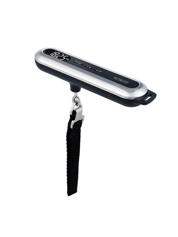 Digital Luggage Scale Portable Hanging Scale for Travel 110lb/50kg Stainless Steel Hook