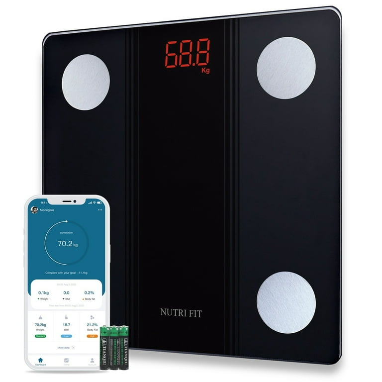 Digital Bluetooth Bathroom Scale, For Home, Battery