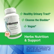 NUTRI Plus Fit D-Mannose 500 MG, Healthy Urinary Tract, 120 Veg Cap