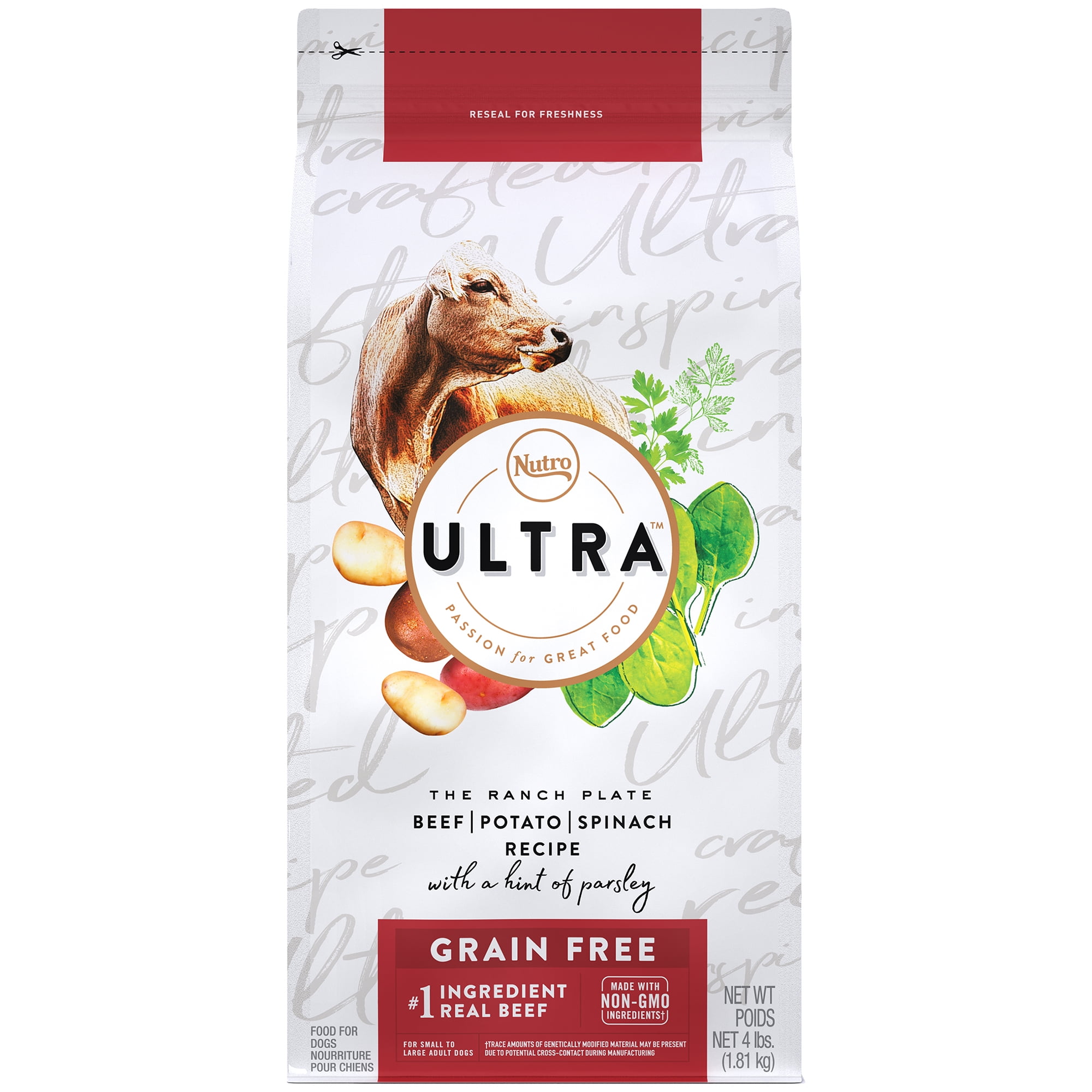 Ultra dog hot sale food grain free