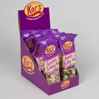 NUTS SWEET N SALTY 2.5 OZ COUNTER DISPLAY, Case Pack of 36