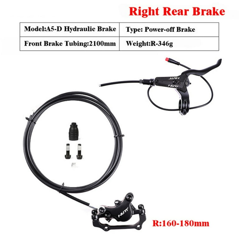 NUTT A5 D Electric Scooter Hydraulic Brakes Bicycle Disc Brake Caliper Set