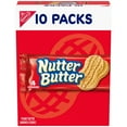 thumbnail image 1 of NUTTER BUTTER Peanut Butter Sandwich Cookies, 10 Snack Packs (4 Cookies Per Pack)- Pack of 3, 1 of 5
