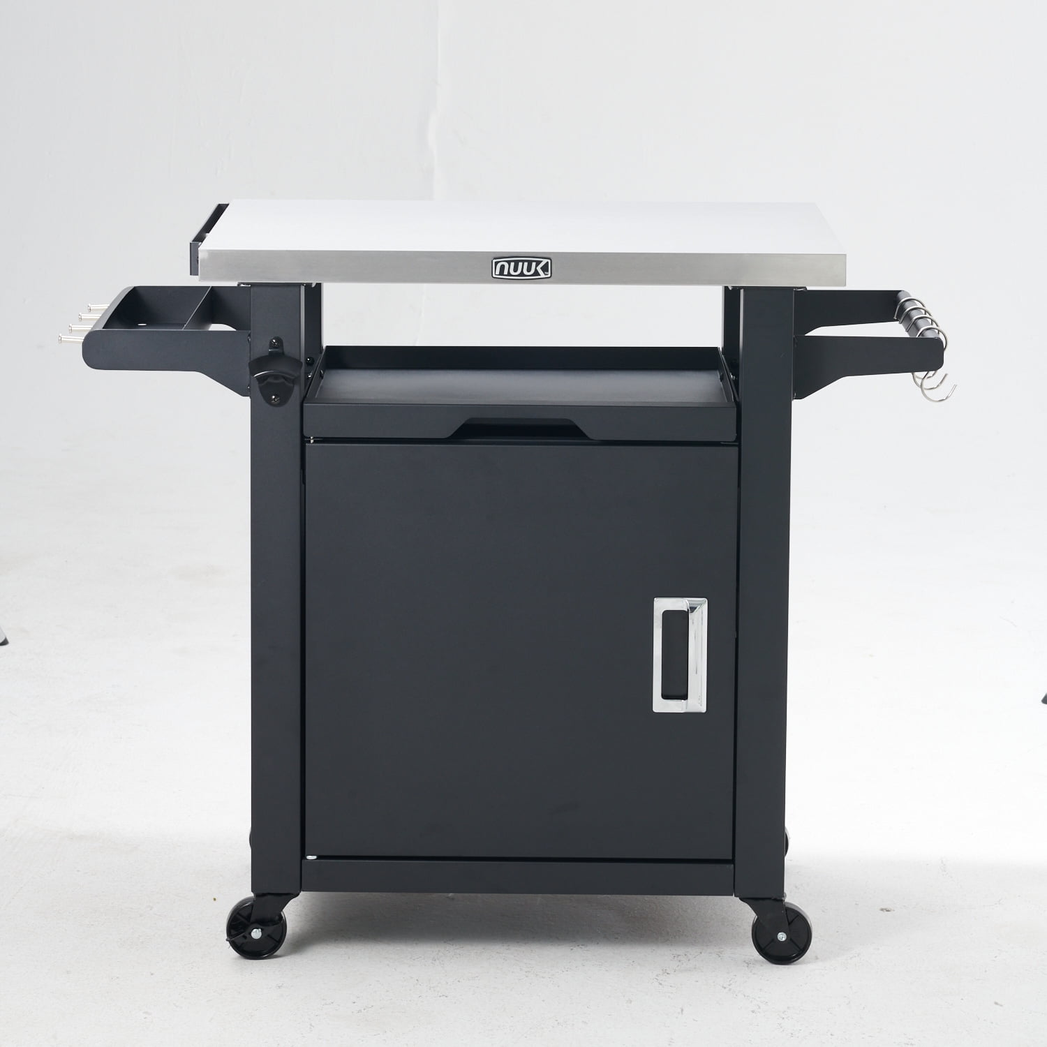 NUUK Deluxe Black Stainless Steel Outdoor Prep Station