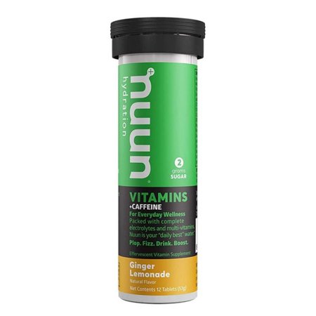 NUUN VITAMIN CAFF GNGR LMNADE 12 TB - Pack of 8