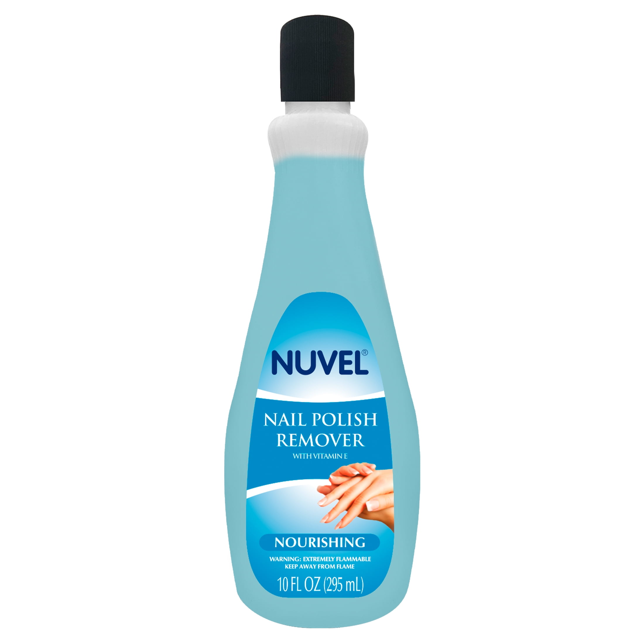 NUVEL NOURISHING NAIL POLISH REMOVER 10 OZ BOTTLE