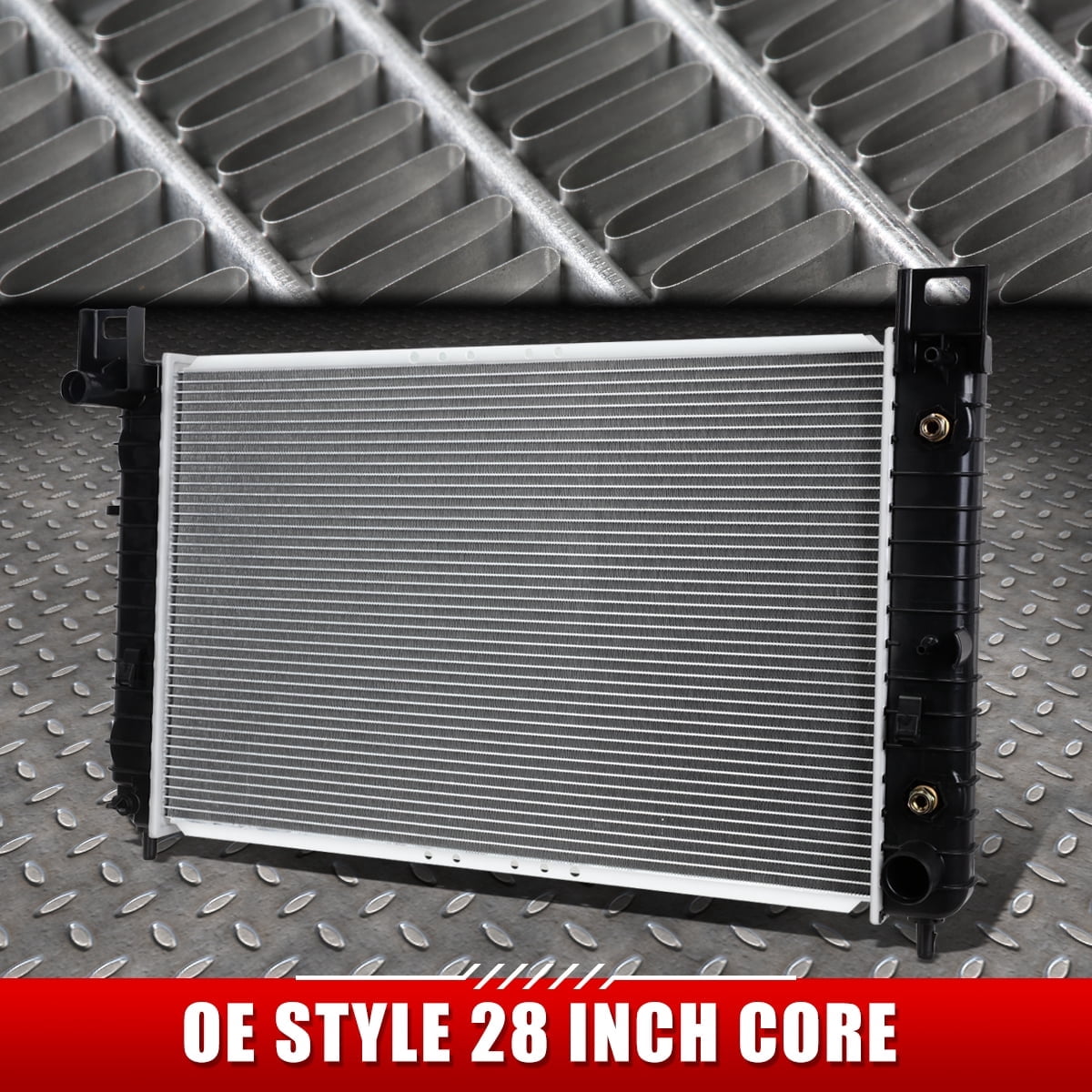 NUVISION 28" Core OE Style Radiator for 99-06 Chevy Silverado GMC Sierra Tahoe DPI 2334