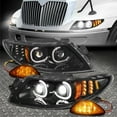 thumbnail image 1 of Nuvision for 02-16 International 3200 4200 4300 LED DRL Projector Headlight Side Marker, 1 of 2